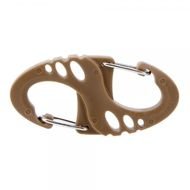 Portable 8Shaped Carabiner Clip Hook Gray 3 Nologo 600x600jpg