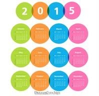 Calendar 2015 Template
