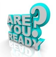 Are You Ready text drawing