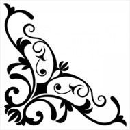 Corner Border Clip Art N29
