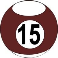 Billiard Balls Clip Art N3