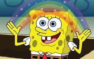 Spongebob Imagination drawing