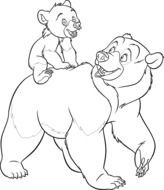 Bear Coloring Pages