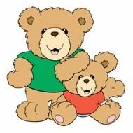 Cartoon Boy Bears N2