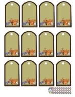 Free Printable Elephant Baby Shower Tags