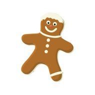 Gingerbread Man Clip Art N40