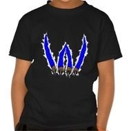Claw Ripping Through Shirt