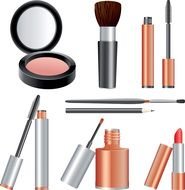 Free Clip Art Makeup Cosmetic drawing