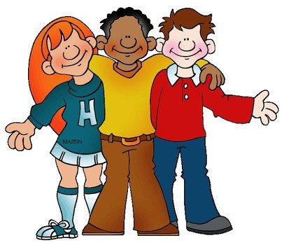 High School Students Clip Art N6