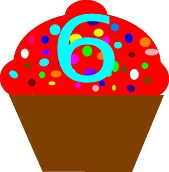 Birthday Cupcake Clip Art N16