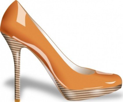 Cartoon High Heel Shoes Clip Art N2