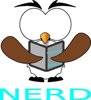 Planner Owl 2 Clip Art