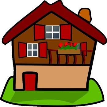 Cartoon House Clip Art N38