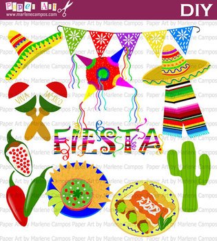 Mexican Fiesta Clip Art Free N15 free image download