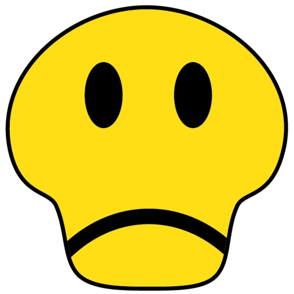 Sad Smiley Face N10