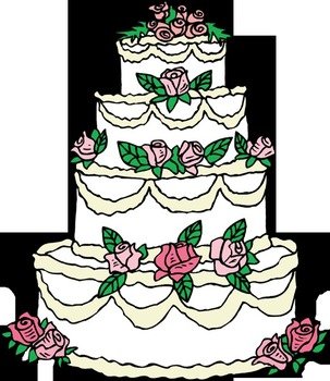Wedding Cake Clip Art N19