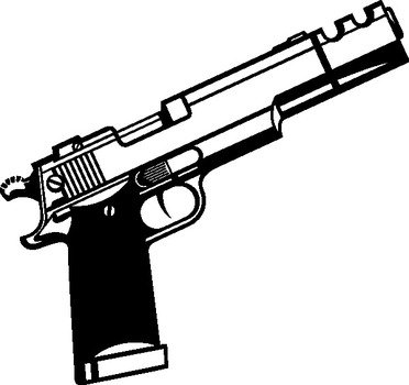 Handgun Clip Art N2 free image download