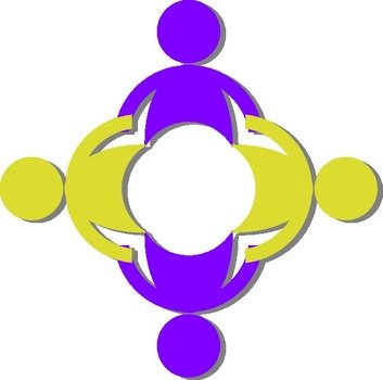 Stick People Holding Hands Clip Art N5