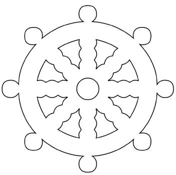 Ship Wheel Clip Art N9