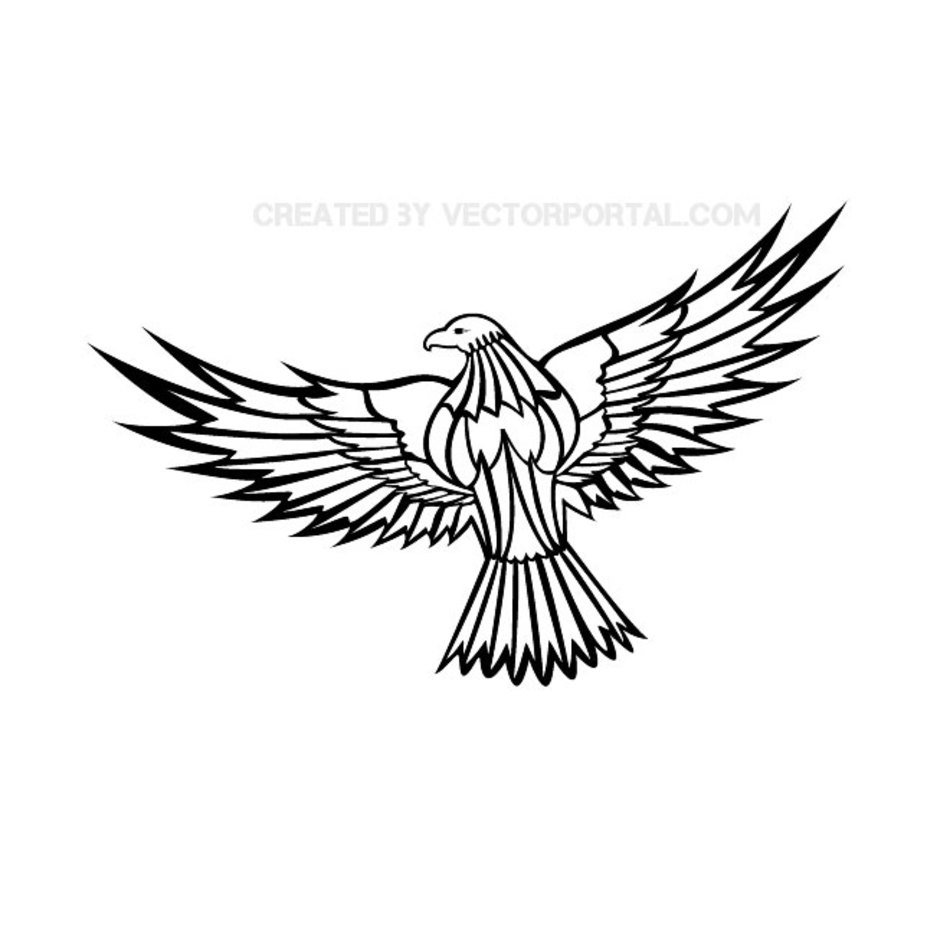 Eagle Vector Clip Art N4