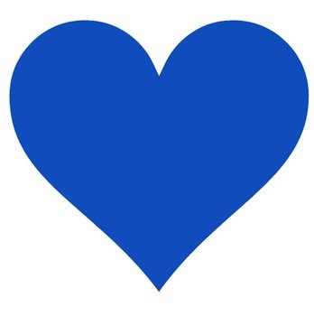 Blue Heart Clip Art N29