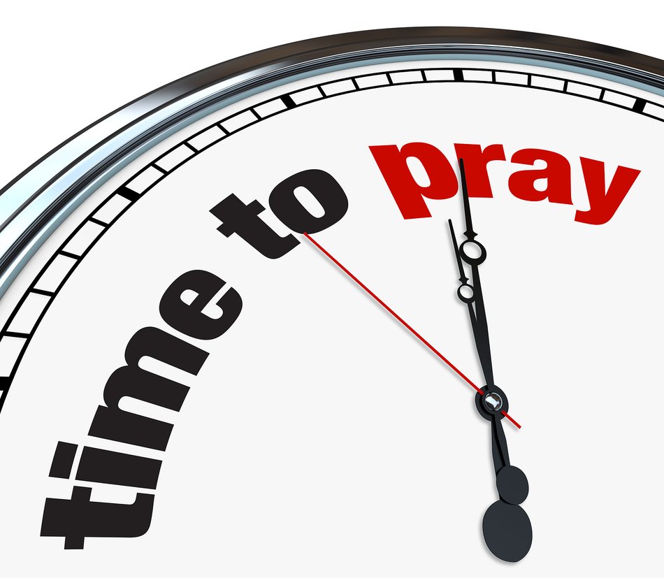 Time to pray as a picture for clipart