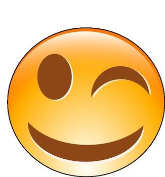 Winking Smiley Face Clip Art N18