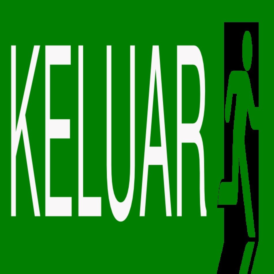 Emergency Exit Clip Art N2