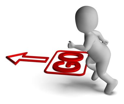 On Your Mark Get Set Go Clip Art