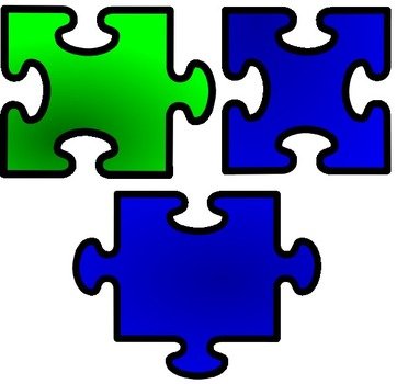 Jigsaw Orange Puzzle Piece Clip Art Vector Online Royalty