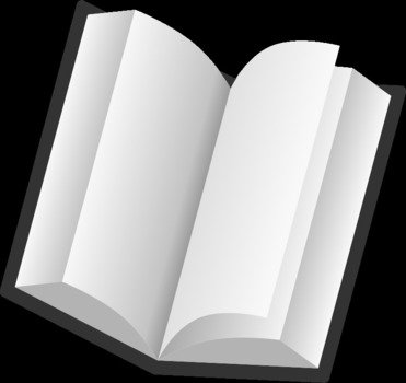 white Book drawing