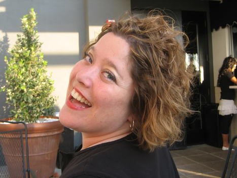 happy face woman