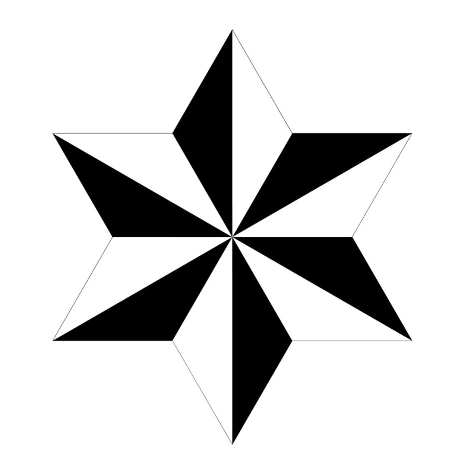 BLack and white drawing of the Kelp clipart