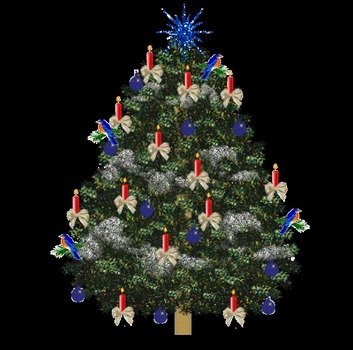 Animated Christmas Tree N3 free image download