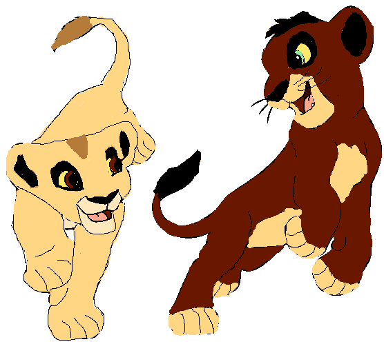 First Lion King Scar And Zira Cub Free Image Download