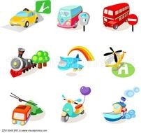 Modes Of Transportation Clip Art