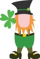 Leprechaun Face drawing