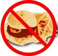 No Diet Clip Art