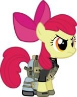 angry pony as a graphic image