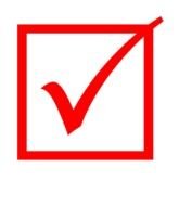 Red Check Mark PNG