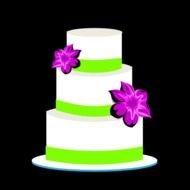 Green Birthday Cake Clip Art N3