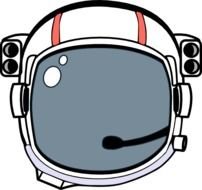 Astronaut Helmet Clip Art N6