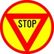 Printable Stop Sign drawing