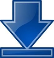 Blue Lower Limit Clip Art