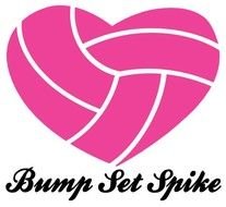 Volleyball Heart Clip Art N4