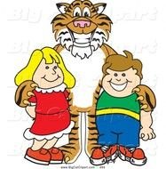 High School Students Clipart Hd Big Cat Cartoon Vector Of A