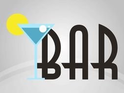 Logo Of Bar clipart