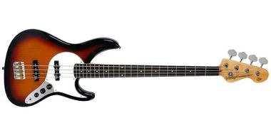 Vintage Bass Guitar drawing