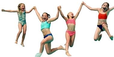 clipart of the Swimming group