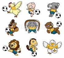 Football Cartoon Drawings